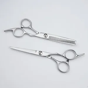 Tijeras de Entresacar de Primera Calidad para Peluquería Masculina, en Acero Inoxidable Japonés, con Certificación CE, Herramienta de Belleza de la Marca SUBJECT OF SURGICAL - Product Image 5