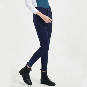 Leggings Jodhpur taille haute pour femmes, en nylon et élasthanne, pantalons d'équitation, collants d'équitation pour femmes, extensibles, logo personnalisé OEM - Product Image 2