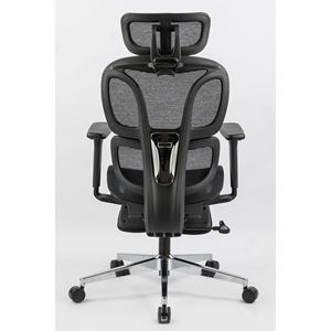 Sedia da Ufficio Ergonomica con Schienale Alto, Supporto Lombare Dinamico, Poggiatesta 2D, Braccioli 4D, Poggiapiedi, Comoda Sedia da Computer - Product Image 6