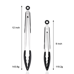 Pinzas de cocina multiusos para freidora de aire, barbacoa, horno, ensaladas, buffet, pan, pasteles y actividades de cocina diarias - Product Image 2