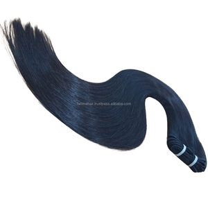 Extensiones de cabello humano NATURAL, mechones de cutícula, pelo lacio virgen indonesio - Product Image 5