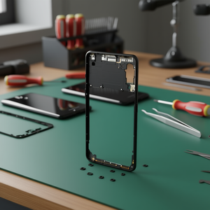 Pour Samsung Galaxy A7 2018 A750F, cadre arrière noir, pièce de rechange, écran TFT de 6,0 pouces - Product Image 3