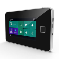 Système d'alarme de sécurité portable WiFi/GSM Sudex ZG-G60 Tuya Smart Home avec écran tactile 4,3 pouces en ABS, compatible Alexa/Google