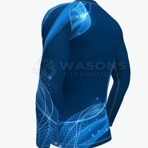 Body Building Spandex Polyester Made Men <b>Compression</b> <b>Shirts</b> Fitness Wear <b>Compression</b> <b>Shirts</b> For Men - Product Image 5