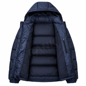 Comfortable Men Puffer <b>Jacket</b> With Soft Lining Ideal Puffer <b>Jacket</b> For Daily Outdoor Activities And Travel - Product Image 3