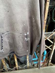 Sudadera con Capucha Personalizada con Pedrería, 100% Algodón, Tejido de Felpa, Logotipo Frontal, Unisex, Color Sólido, Invierno, Corte Holgado, Bolsillos Grandes, Transpirable, Antiencogimiento - Product Image 5