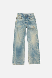 2026 HaiYao Custom High Quality Medium Wash Slim Straight Casual Streetwear Hiphop Breathable OEM ODM Cotton Men's <b>Denim</b> Jeans - Product Image 3