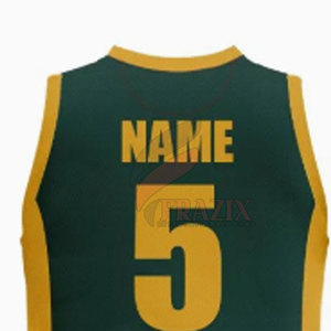 Maillot de basket-ball de qualité professionnelle, tissu respirant en maille, séchage rapide, maillot de sport pour entraînement d'équipe et matchs, coutures de haute qualité - Product Image 4