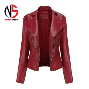 Chaqueta de Cuero para Mujer de Secado Rápido, el Mejor Material, Transpirable, Cómoda, Ligera, Chaquetas de Cuero Genuino para Mujer 2026 - Product Image 5