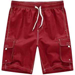 Pantalones Cortos Deportivos de Algodón de Secado Rápido para Hombre, con Cordón en la Cintura, Casuales, para Verano, Estilo Urbano - Product Image 1