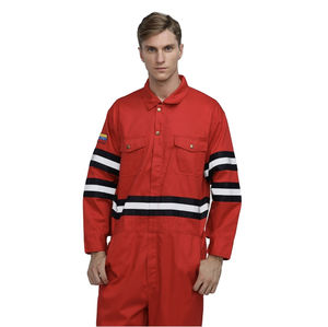 Overoles de Trabajo de Alta Visibilidad Meta Aramid IIIA, Ropa de Seguridad Cómoda y Transpirable para Trabajadores Industriales - Product Image 1