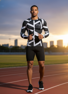 High Quality 160 GSM Plus Size <b>Compression</b> Breathable Polyester Long Sleeve Fitness Gym MMA Rash Guard - Product Image 2