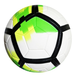 Ballon de football professionnel de haute qualité, laminé, avec logo personnalisé imprimé, thermocollé, en PVC/PU, avec vessie en caoutchouc - Product Image 6