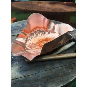 Luxury Handmade Enameled Metal Serving <b>Tray</b> Mini Decorative Jewelry Dish Nordic Style Colorful Copper <b>Snack</b> Plate for Home Decor - Product Image 3