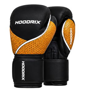 Guantes de Muay Thai y Kickboxing, Guantes Profesionales de Entrenamiento de Boxeo con Palma Acolchada y Cierre de Muñeca Ajustable y Seguro - Product Image 1