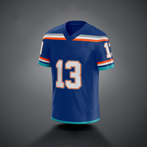 Professional American Football Jersey Custom Team Logo Football Shirt Moisture Wicking Sportswear For League Games - Product Image 6