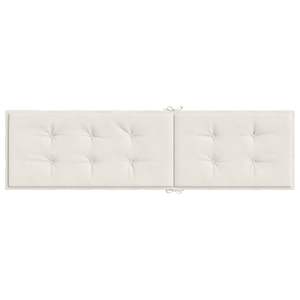 Cojín para Silla de Jardín 100% Poliéster Melange Crema Extrafino para Uso en Exteriores - Product Image 5