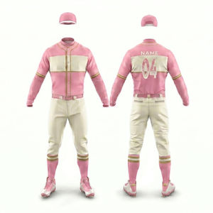 Custom Baseball Uniform Breathable Lightweight Durable Fabric Comfortable Fit Custom Design Sports Wear Unisex Baseball Uniform - Product Image 5