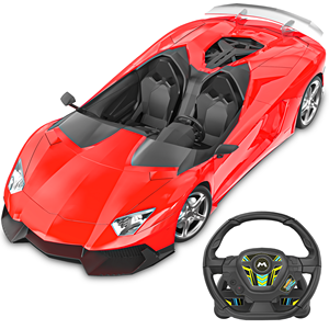 Coche Deportivo RC Mirana Escala 1:12 - Modelo Turbo Racer B con Control por Aplicación, Volante de 2 Canales, Luces LED, para Expertos - Product Image 3