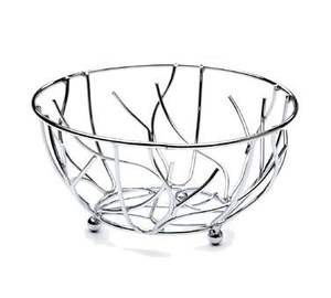 Panier à fruits décoratif en métal de qualité supérieure pour comptoir de cuisine, au style artistique et à usage pratique - Product Image 2