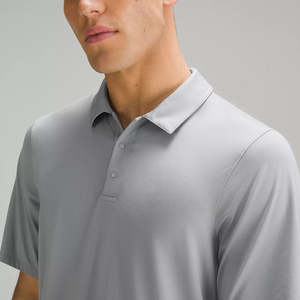 OEM Embroidered Brand Logo High Quality Breathable and Sweat-wicking Golf Jersey Sport Casual Polo Shirt - Product Image 3
