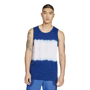 Débardeurs Homme Personnalisés Pas Chers à Logo, Coupe Musclée, Unis, Sans Manches, pour Entraînement, en Polyester/Coton Tricoté Respirant, Grandes Tailles - Product Image 1