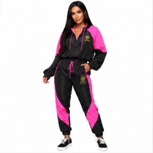 Premium Quality <b>Women</b> <b>Windbreaker</b> Tracksuit Lightweight Athletic Set For Exercise Walking And Outdoor Comfort - Product Image 6