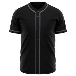 Maillot de baseball pour homme à 6 boutons, fermeture frontale, pour le sport, le stade, l'équipe athlétique et le style urbain - Product Image 3