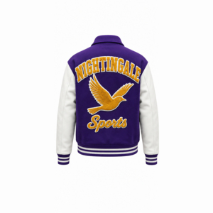 Chaquetas Universitarias Varsity al por Mayor, Chaquetas Varsity Personalizadas con Logotipo, Chaquetas de Béisbol Casuales de Manga Larga para Hombre - Product Image 3