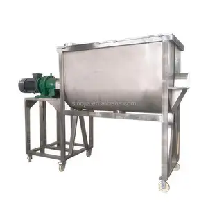 Plough Shear Mixer 1000 Liter Plow Oil Heated Powder Mixer Ribbon Blender Powder Machine