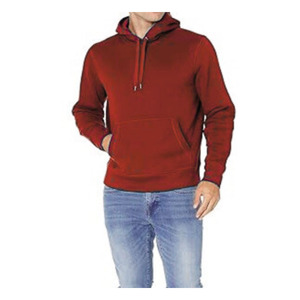 Men Solid Zipper Hoodie Sweatshirt Breathable Fabric Long Sleeve <b>Design</b> Custom Logo Printing 100% Cotton Eco-Friendly Winter - Product Image 2