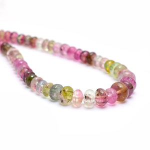 Turmalina Bio AAA de 5mm-8mm, Cuentas Sueltas de Turmalina Rosa Natural de las Minas de Calabar, Piedras Preciosas para Joyería - Product Image 2