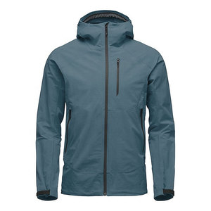 Chaqueta Técnica de Montañismo Unisex, Transpirable, de 3 Capas, Forro Polar Fino, Talla Grande, Impermeable, Cuello Alto, Logotipo Frontal Fortleo - Product Image 4