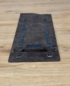 Sac à couteaux de chef en cuir véritable personnalisé, durable, nouveau design OEM, sac à couteaux de cuisine en cuir véritable LKR-0327 - Product Image 5