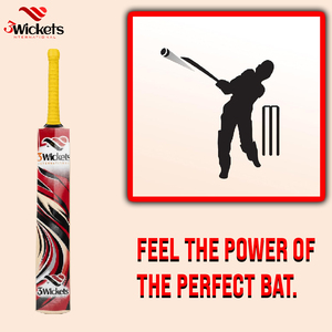 Batte de cricket en bois pour jeunes – Légère, manche durable, idéale pour l'entraînement des enfants, les sports scolaires et les joueurs débutants en cricket - Product Image 3