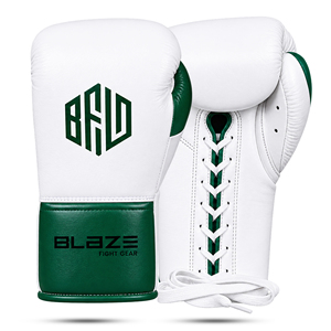 Guantes de Boxeo de Cuero Genuino al por Mayor, Guantes Profesionales para Entrenamiento y Combate, Equipo de Boxeo con Logotipo Personalizado - Product Image 2