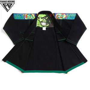 Traje de Jiu Jitsu Brasileño para Adultos y Jóvenes, Ropa Deportiva, Entrenamiento de Combate, Unisex, Poliéster y Algodón, Kimono de BJJ para Artes Marciales - Product Image 2