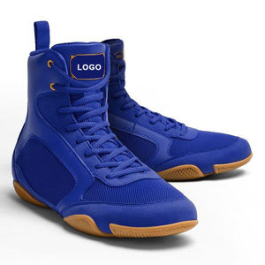 Zapatos de Boxeo Ligeros de Cuero Antideslizantes de Alta Calidad, Calzado Deportivo Transpirable para Interiores, Forro de Algodón de Alto Rendimiento para Hombre - Product Image 3
