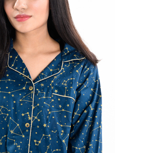 Conjunto de Pijama de Seda 100% Tejida para Mujer, de Alta Calidad, Personalizado, 2 Piezas, Ropa de Dormir de Invierno, Transpirable, de Secado Rápido, Largo, OEM - Product Image 5
