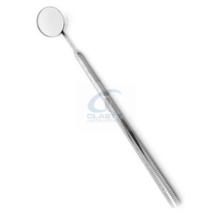 กระจกตรวจฟันสแตนเลสแบบใช้มือสำหรับการผ่าตัด ระดับ Class I - Product Image 4