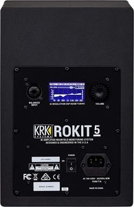 KRK <b>Rokit</b> <b>5</b> G4 Professional Bi-Amp Powered Studio Monitor <b>Speakers</b>, Pair, Black - Product Image 4