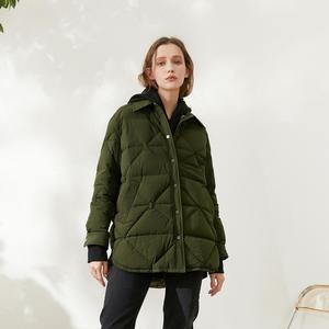 Customizable Logo Winter Thick Windproof And Warm Puff Jacket With Stand Collar And <b>Bubble</b> Design Hip Hop Style Jacket - Product Image 1