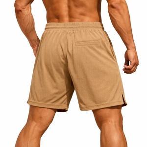 Pantalones Cortos Deportivos de Malla para Hombre, con Gráfico de Calavera Personalizado, Cordón Elástico, para Gimnasio y Entrenamiento, Producción de Marca Privada - Product Image 5