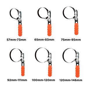 YUFANCHENG 3001-3006 Prix compétitif Qualité supérieure Clé à filtre à huile rotative en fer en vrac Fabriqué à Taïwan 6 pièces - Product Image 2