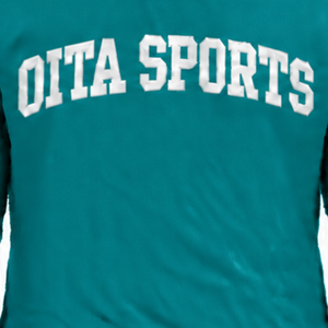 Custom Teal Blue Men Crew Neck Sweater Long Sleeve Soft Knit Pullover Casual Winter <b>Jumper</b> Ribbed Cuffs with Raised Chest Letter - Product Image 5
