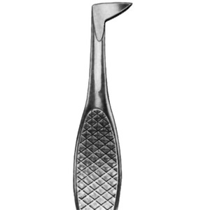 Elevador de Raíces Schlemmer, Curvo a la Izquierda, de Acero Inoxidable, Instrumento Dental Modelo RE-117, Clase I, Mínimamente Invasivo - Product Image 3
