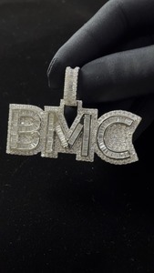 Pendentif de luxe tendance hip-hop en diamant avec micro-pavé, personnalisable pour hommes rappeurs, disponible en gros – Offre spéciale - Product Image 4