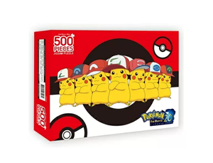 Puzzle PokemonED F150, 500 pièces, Ash Pikachu, 520x380mm, jouet éducatif pour enfants et adultes, dessin animé, Anime, jouet de collection - Product Image 1