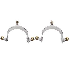 อุปกรณ์ขี่ม้าสแตนเลสสีพื้นแบบทึบ - Product Image 5
