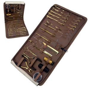 GEMSTONE ENTERPRISES Kit d'outils d'installation d'extensions capillaires en acier inoxydable : Pince de pose, Pince d'ouverture, Aiguilles à boucle de traction - Product Image 1